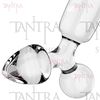 Triple Crystal 1 Dildo y plug de cristal